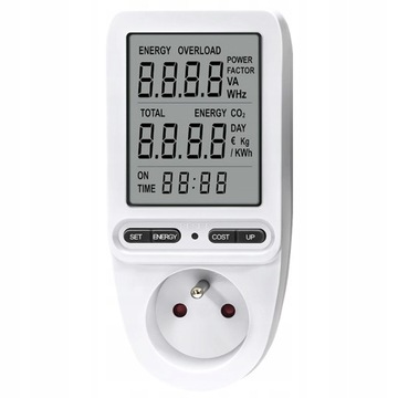 ВАТ МЕТР СЧЕТЧИК ПОТРЕБЛЕНИЯ ТОКА ЭНЕРГИЯ HD