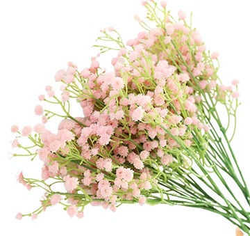 Искусственные цветы гипсофилы, декоративные ветки гипсовых деревьев