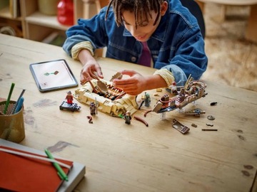 LEGO Star Wars 75396 «Барджа в пустыне и яма Сарлакк» из «Звездных войн» + сумка