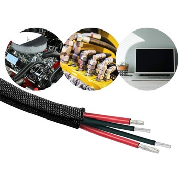 ОРГАНАЙЗЕР КАБЕЛЬНАЯ КРЫШКА 17-28мм ПЛЕТЕННАЯ КРЫШКА 3м