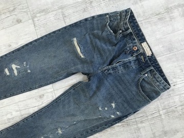 NEXT SLIM TAPERED spodnie jeans męskie___W32L32