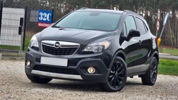 Opel Mokka I SUV 1.6 CDTI Ecotec 136KM 2016 Tylko 129oookm CZARNA MOKKA* Kamera*Nawigacja* Skóra* GWARANCJA 12MIESIĘCY