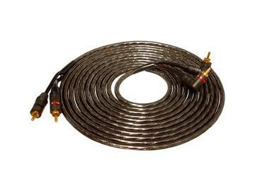 Kabel 2x2RCA LTC wtyk kątowy 5m