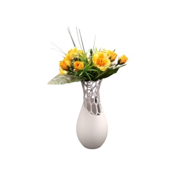 Ажурная ваза для цветов Высокая Современная Вечная Небьющаяся для гостиной 20см