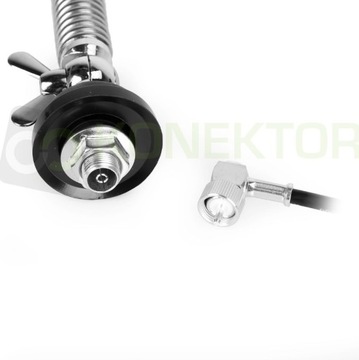 Антенна SIRIO T-3 27 FME CB, спиральное крепление 62 см, например для SCANIA MAN VOLVO.