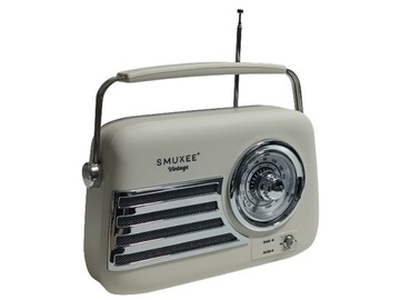 Radio kuchenne RETRO z Bluetooth - Kremowe