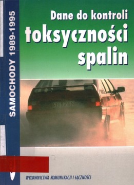 DANE DO KONTROLI TOKSYCZNOŚCI SPALIN