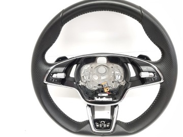 РУЛЕВОЕ КОЛЕСО OCTAVA IV, КОЖАНЫЕ НАКЛАДКИ 5E3959542C