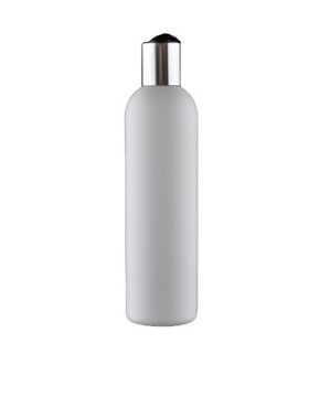 BUTELKA PLASTIKOWA HDPE 200ml DISC TOP BIAŁY MAT