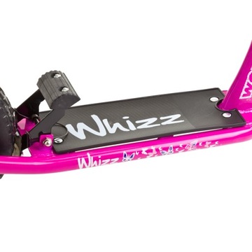 ДЕТСКИЙ РОЗОВЫЙ САМОКАТ ДЛЯ ОБУЧЕННОЙ ДЕВОЧКИ