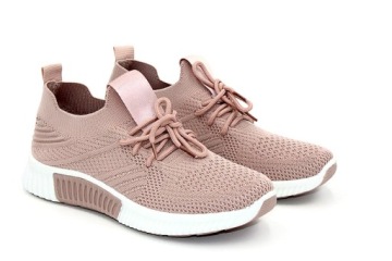 QH503-11 РОЗОВЫЙ ЖЕНСКИЕ СПОРТИВНЫЕ КРОССОВКИ РОЗОВЫЙ Р.38