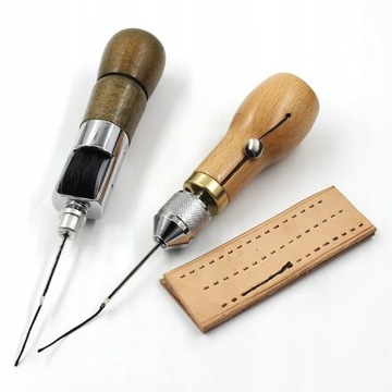 Hand sewing machine waxed thread for leather