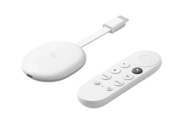 Медиаплеер Google Chromecast 4.0 HD, белый Google TV