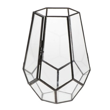 o-3D Геометрический подсвечник Luscious Desktop Черный