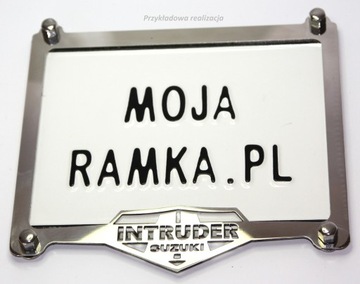 Ramka pod tablicę rejestracyjną SUZUKI INTRUDER VL motocyklowa tablica