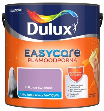 FARBA DULUX EASY CARE- fiołkowa świeżość, 2.5l