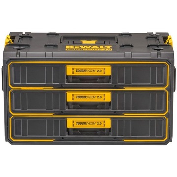 Ящик для инструментов с 3 ящиками TOUGHSYSTEM 2.0 DeWALT DWST08330-1