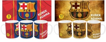 КРУЖКА ФК БАРСЕЛОНА + ИМЯ в ПОДАРОК