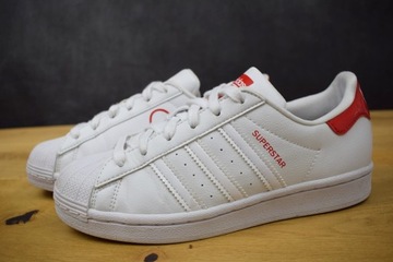 ADIDAS Superstar Scarlet Red Heart - buty sportowe (37 1/3)