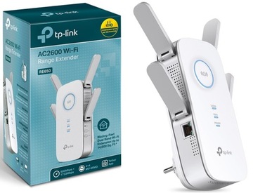 WZMACNIACZ SYGNAŁU WI-FI TP-LINK RE 650 INTERNET