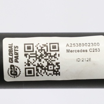 MERCEDES GLC C253 VZPĚRA/TLAKOVAČ TLUMIČ POHON KRYT KUFRU A2538902300