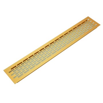 Kratka pod lodówkę wentylacyjna 80x480 anoda złota