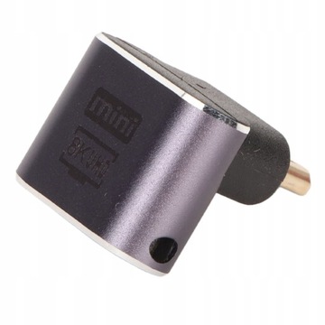 МИНИ HDMI УГЛОВОЙ АДАПТЕР 8K 60ГЦ 90 ГРАДУСОВ