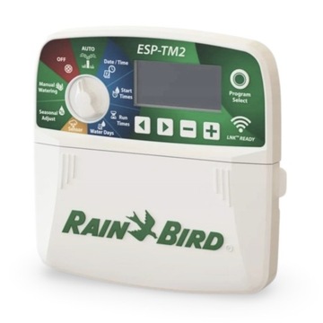КОНТРОЛЛЕР ОРОШЕНИЯ 6 СЕКЦИЙ С ПОДГОТОВКОЙ WIFI TM2 В ПОМЕЩЕНИИ RAIN BIRD В ПОМЕЩЕНИИ.