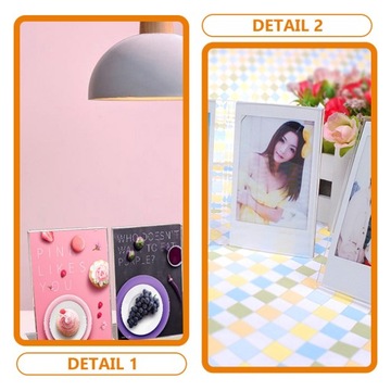 PRZEZROCZYSTY STOJAK PÓŁKA STOJAK NA MENU 2 SZT