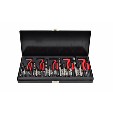 AWTOOLS ZESTAW DO NAPRAWY GWINTÓW M5-M12 131szt. BLACK LINE AW16520BL