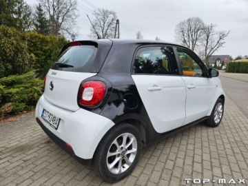 Smart Forfour II Hatchback 1.0 mhd 71KM 2015 Smart Forfour Fajny i oszczedny w bogatej wersji Benzyna 71KM, zdjęcie 5