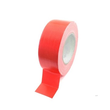 Taśma ostrzegawcza wzmocniona czerwona 50 mm