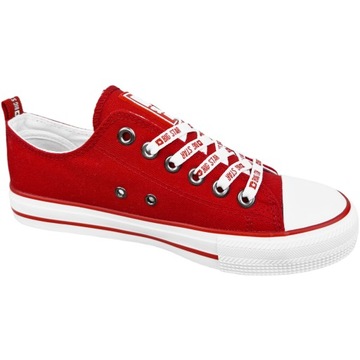 trampki damskie czerwone Big Star buty KK274104 38