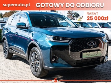 Chery Tiggo 7 SUV PHEV 1.5 T-GDI DHE 279KM 2025 CHERY Tiggo 7 Prestige 1.5 T-GDI Super Hybrid DHT 279KM 2025