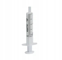 DuoNex Strzykawki 2-częściowe Luer 2 ml 100 szt.