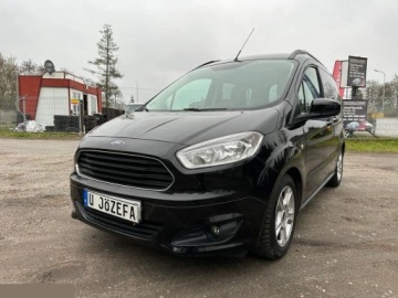 Ford Tourneo Courier I Mikrovan 1.0 EcoBoost 100KM 2014 Ford Tourneo Courier 1.0 EcoBoost Titanium 100KM 2014r, zdjęcie 2