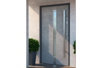 Uchwyt Pochwyt Antaba Do Furtki Drzwi Bramy Jednostronny 1400mm INOX PR 45°