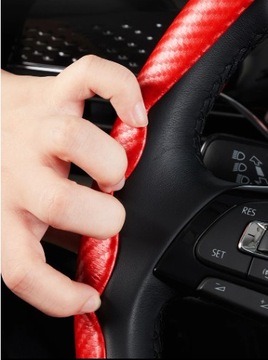 КРЫШКА РУЛЕВОГО КОЛЕСА SPORTS COVER CARBON RED