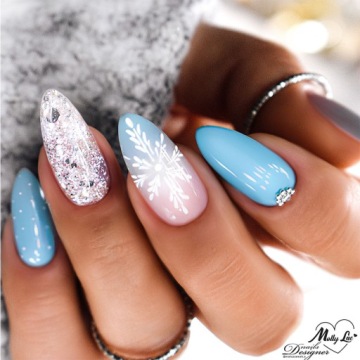 BLING BLING Эффектный лак для ногтей 01 блеск