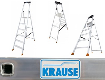 KRAUSE SOLIDO drabina wolnostojąca 1X6 3,30 m