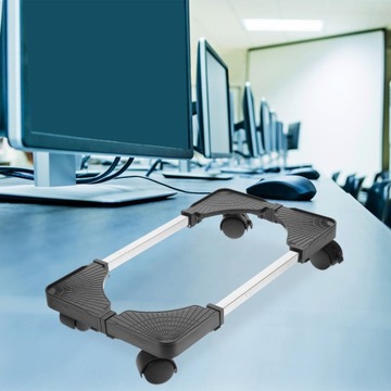 Охлаждающая подставка Колеса для компьютерной тележки Держатель для ноутбука