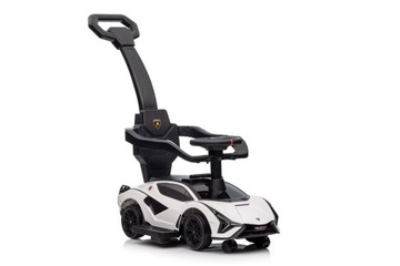 Lamborghini QLS-996T Ride-On с коляской, белый