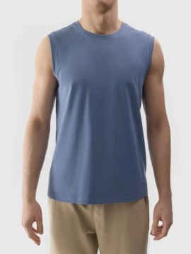 Хлопковая футболка без рукавов 4F Regular TSLEM075 > L