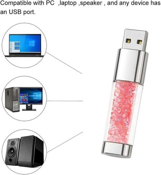 Lovely Diamond Style USB 2.0 Карта памяти для хранения данных