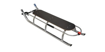 Санки Duo, тандем-близнецы, большие, со спинкой для детей, прочные, легкие лямки.