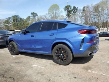 BMW X6 G06 2020 BMW X6 2020, 4.4L, 4x4, M50i, od ubezpieczalni 4.4 Benzyna 523KM, zdjęcie 1