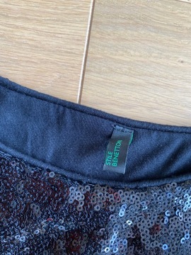BENETTON L топ с пайетками / возможность / 7602