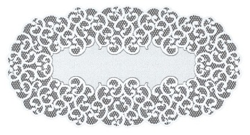 Bieżnik,obrus biały żakardowy 70x140 cm 250171