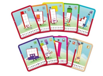 Блоки, математические кубики, 11–20, кубики MathLink