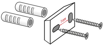 MYDELNICZKA ŁAZIENKOWA WISZĄCA CHROM QUAD FALA